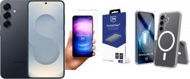 Samsung Galaxy S25 5G 12/256GB Black Blueblack (SM-S931BZK) + FlexibleGlass +  Armor MagCase | nocode-8466241