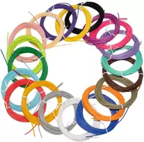 AERIUM filamentas 1,75 mm PCL 5 metres x 20 colours