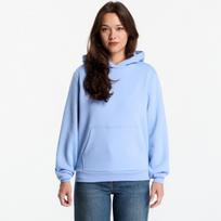 Urban Classics Ladies Fluffy Hoody Powder Blue - Dydis M (TB7105-18327 Džemperiai)