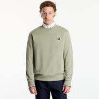 FRED PERRY Crew Neck Sweatshirt Seagrass - Dydis L (M7535 76C Džemperiai)