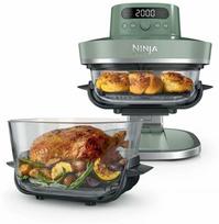Karšto oro gruzdintuvė Ninja Crispi Pro XL AS090EUGN, žalia sp., 2050 W, 5.7 l