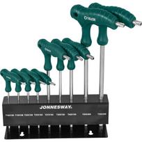 Komplektas Torx su rankena (9 vnt.) H10MT09S Jonnesway