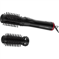Rowenta Activ Keratin and Shine Hair Brush | x Karl Lagerfeld CF952LF0 | Ion conditioning | Number of heating levels 2 | 1000 W | Black|CF952LF0
