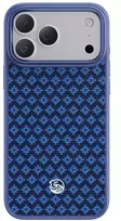 Benks Dėklas Magnetic Armor Pro Armor Grid Kevlar Metal Frame 600D (C.K.FL.AP.BE.B072) iPhone 18 Pro/17 Pro mėlynas (Camera Control Button)