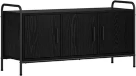TV staliukas Televizoriaus spintelė 79,5 x 33 x 50 cm Juodojo ąžuolo