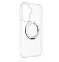 Dėklas Aizmugurējais vāciņš Evelatus Samsung Galaxy A17 4G / A17 5G Hybird Case With Magsafe PC+TPU 360 Metal Stand Transparent