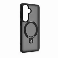 Dėklas Aizmugurējais vāciņš Evelatus Samsung Galaxy S26 Shield Case With MagSafe & Stand Matte Ring Juodas