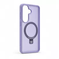 Dėklas Aizmugurējais vāciņš Evelatus Samsung Galaxy S26 Shield Case With MagSafe & Stand Matte Ring Lavender Violetinė