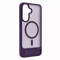 Dėklas Aizmugurējais vāciņš Evelatus Samsung Galaxy A37 / A36 Rubber Coated MagSafe With Stand Case Violetinė 4752192108755 EVESAMA37RCMWSP (4752192108755)