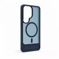 Dėklas Aizmugurējais vāciņš Evelatus Samsung Galaxy S26 Ultra Rubber Coated MagSafe With Stand Case Navy Mėlyna