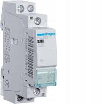 Modulinis kontaktorius Hager Esl225, 25a, 2 No, 12v Ac