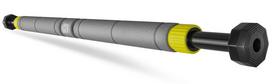 Reguliuojamas tarpdurio prisitraukimų skersinis, 65–100 cm, iki 150 kg, pilkas
