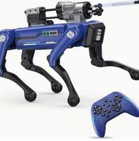Inovatyvus robotas šuo vaikams mėlynas