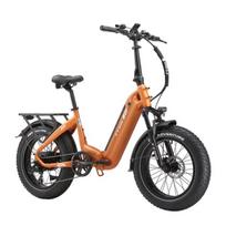 Sulankstomas elektrinis dviratis „TTGO F6 Boost“, 20 colių oranžinis
