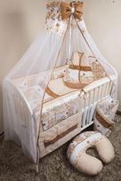 Tiulio baldakimas Ankras, beige