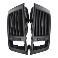 2pcs Air Conditioning Vent Grilles for LC200 55670-60190 55680-60130 Dashboard Enhancement Comfortable Cabin Experience black
