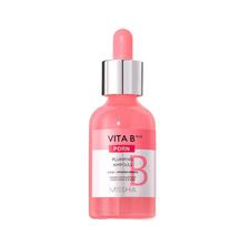 MISSHA Vita B Plus PDRN Plumping Ampoule 30ml – Hydrating & Firming Skin Boost Ampoule 1 ea pink