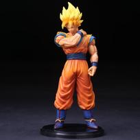 Bandai Dragon Ball Son Goku Vegeta Figure Super Saiyan Figure Anime Collectible Figurines designed for Children DBZ Action Figure Model brown