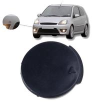 Front Bumper Tow Hook Cover For Ford Fiesta MK5 black