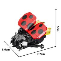Insect World Animals Ladybug Bee Dragonfly Butterfly Mantis Animal Micro Building Blocks Toys Desktop Ornaments Bricks Kids Gift