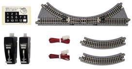 KATO N Gauge CV2 Unitrack Compact Electric Point Set Model Rail Set (Railway 20-891)