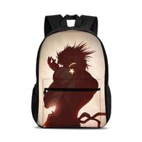 JoJo's Bizarre Adventure Backpack Versatile  Large Capacity Outdoor Travel Mountaineering Boy and Girl School Birthday Best Gift beige