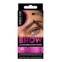 Syoss Eyebrow Tint, 1 pcs per pack, Black brown