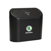 Automobilio šiukšliadėžės laikymo dėžutė Šiukšlių organizatorius Šiukšlių dėžė Skoda Superb Fabia Kodiaq Karoq Citigo Octavia VRS Yeti Rapid Scala