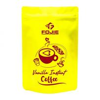 Vanilės skonio tirpi kava (50 g), Vanilinė tirpi kava, Fojie yellow