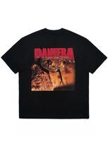 Pantera Panther Pandora Snake Torrent Heavy Metal Camiseta Demanga Corta Rock Heavy Breathable Personalidad AmericanaMedia Manga 4XL brown