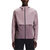 On Core Jacket Waterproof Color Block Hooded Raglan Lg Sleeve Running Jacket Men jackets 1ME10334509 M gray