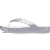 Crocs Classic Cloud Shine Anti-Rubbing Flip Flops Women Footwear White 207830-100 39-40 white