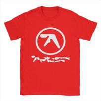 Aphex Twin Music TShirt Summer  Harajuku TShirts Unisexs 100 Cotton O Neck Oversize Clothing ShortSleeve Streetwear Tshirt S white