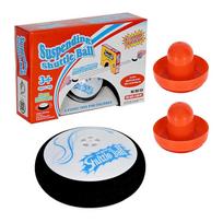 Electric Mini Floating Air Hockey Game Set for Kids, Indoor Interactive Air Hockey Toy with Pushers & Pucks, Fun Exciting Tabletop Game