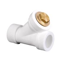 PPR Y-Type Mesh Filter Valve