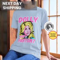 Dolly Your Parton Graphic Tee, Retro Sarcastic T-Shirt XL gray