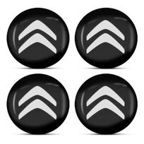 4 vnt. Automobilio rato centrinio dangtelio logotipų lipdukai Ratlankio dangtelio emblema Citroen berlingo xsara picass Automobilio stilius C2 C3 C4 C5 X7