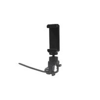 Musical Instrument Phone Stand Trumpet Lyre Phone Holder Multifunctional Selfie Recording Rotating Fixed Instrument Strap Clip black