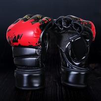 Wangfeng MMA Training Half-Finger Boxing Gloves