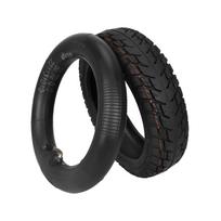60/70-6.5 bekamerė padanga su guminiu vidiniu vamzdeliu, suderinama su Ninebot Max G30 elektriniu paspirtuku black
