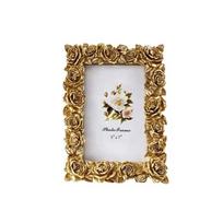 European Style Rose Edged Picture Frame Retro Photo Props Frame Ornaments Photo Frame  Bedroom M-Rose photo frame