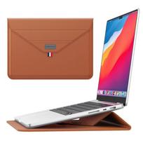 PU Laptop Sleeve 15.6 Inch Notebook With Handle Water Resistant Lightweight Case Lenovo MateBook 14 Neutral Style 13-14 inch