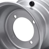 18X9.50-8 Wheel Hub Silver Off Road Wheel Hub Durable ATV Wheel Hub  For Golf Carts Four Hole