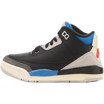 Air Jordan 3 Retro OG PS Rare Air Vaikiški sportbačiai Juodi Čili raudoni Neutraliai pilki IB8969-004 28 black