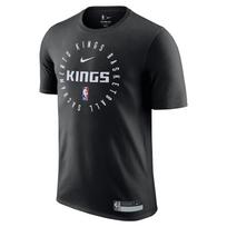 Nike X NBA Dri-Fit Sacramento Kings Legend On-Court Practice Performance Crew Neck Quick-Dry Short Sleeve T-Shirt Unisex Tops Black HF1724-010 M gray
