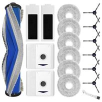 Skirta ECOVACS DEEBOT T30 PRO OMNI, T30 OMNI roboto dulkių siurblio pagrindinis šoninis šepetys HEPA filtrai, šluostiniai dulkių maišeliai CHINA gray