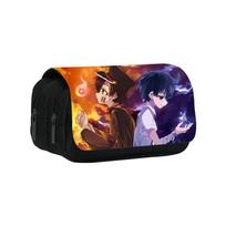 Toilet Bound Hanako Kun Anime Character Print Student Stationery Storage Bag For Teens And Collectors 6 blue