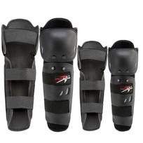 Cycling Protective Gear Set Motorbike Scooter BMX Mountain Bike - Knee Elbow Pads Safety Armor Adult Riders Black black