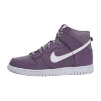 Nike Dunk High top Skateboard Shoes White Purple Unisex 308319-500 38.5 gray