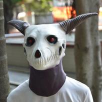 Anime Elias Ainsworth Goat Skull Mask The Ancient Magus Bride Full Head Latex Cosplay Headgear Halloween Party Prop white
